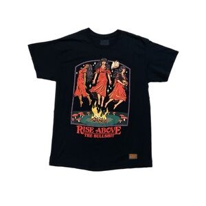 Steven Rhodes “Rise Above the Bullshit” Graphic T-Shirt